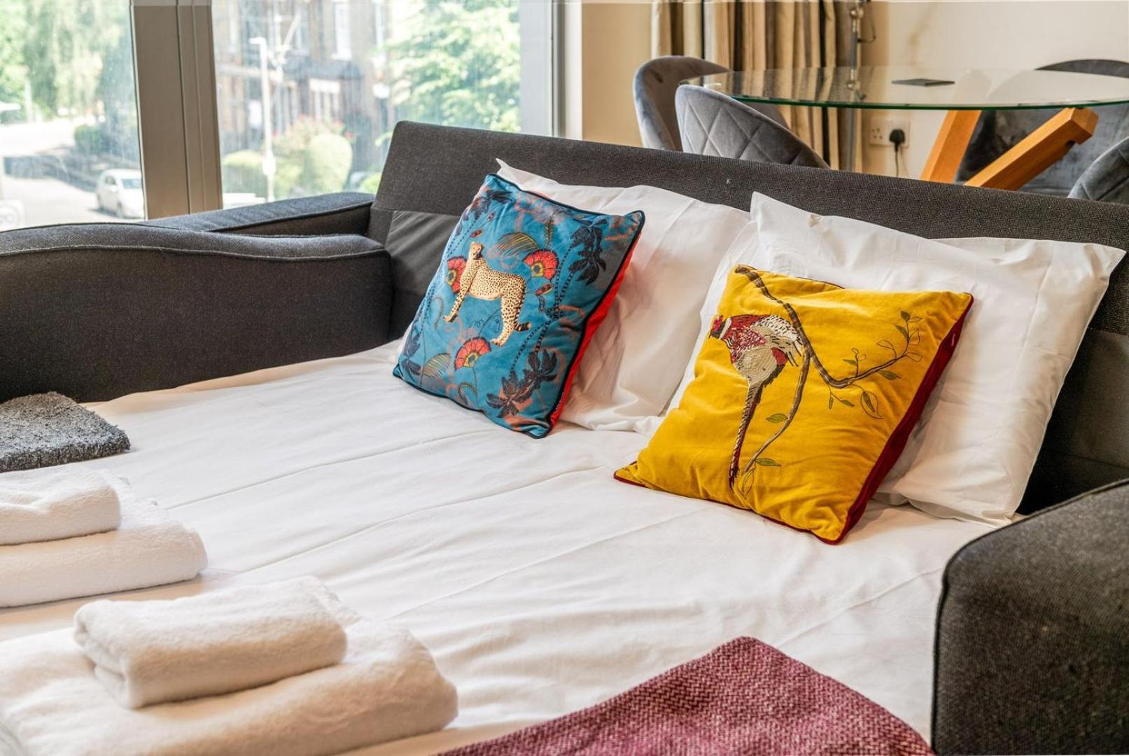 Bright & Spacious Battersea Flat Londra Dış mekan fotoğraf